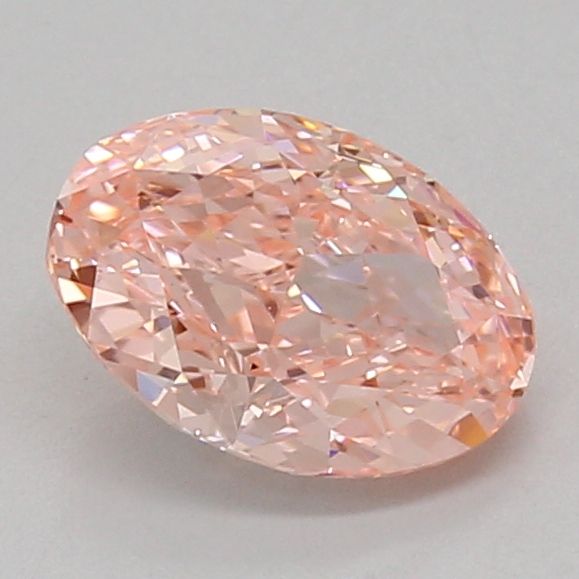 1.55 CT Fancy Vivid Pink OVAL