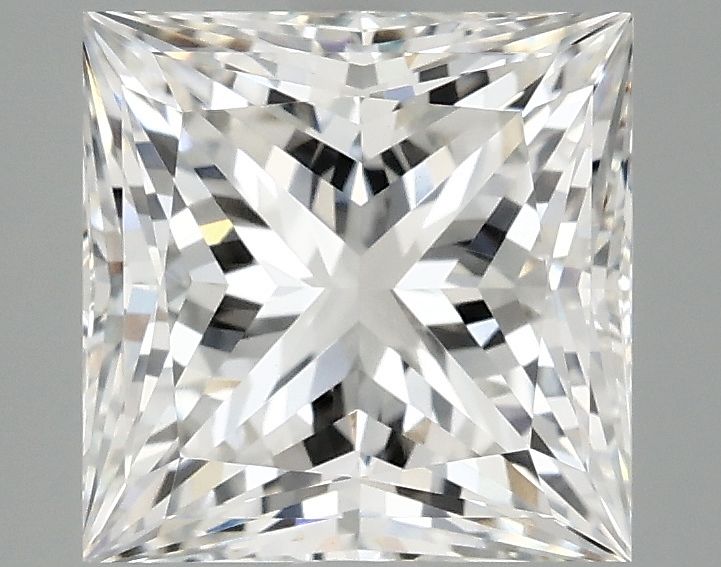3.09 ct. princess Lab Grown Diamond front image