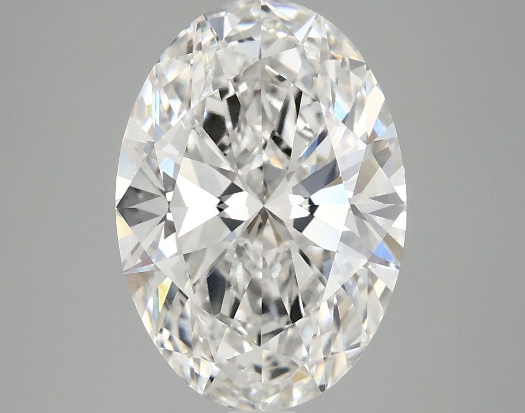 3.95 ct. oval Lab Grown Diamond front image