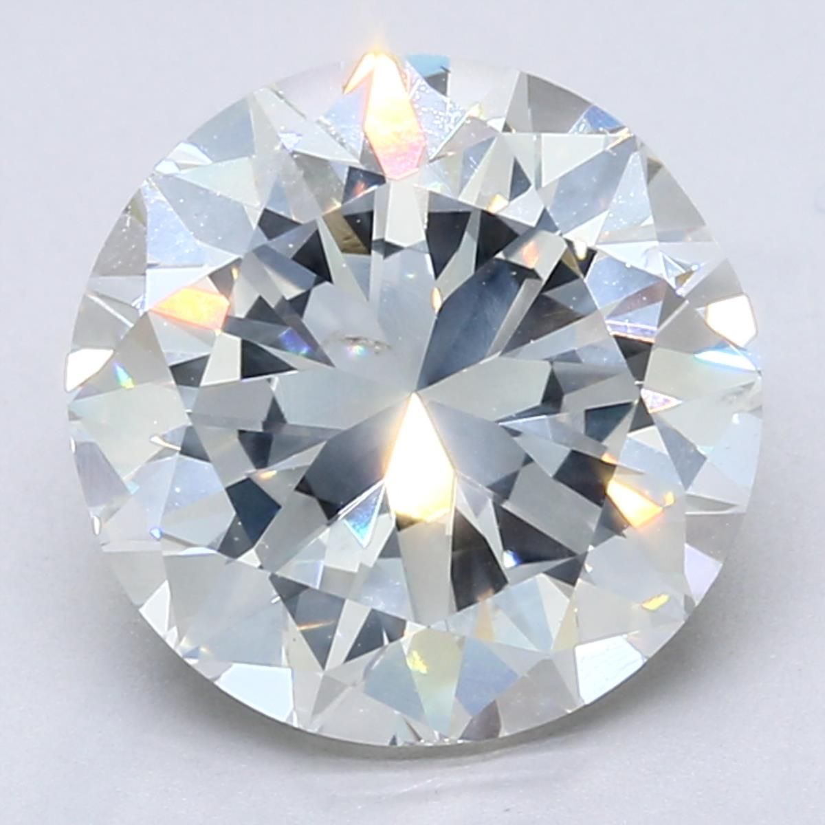 5.01ct Round diamond