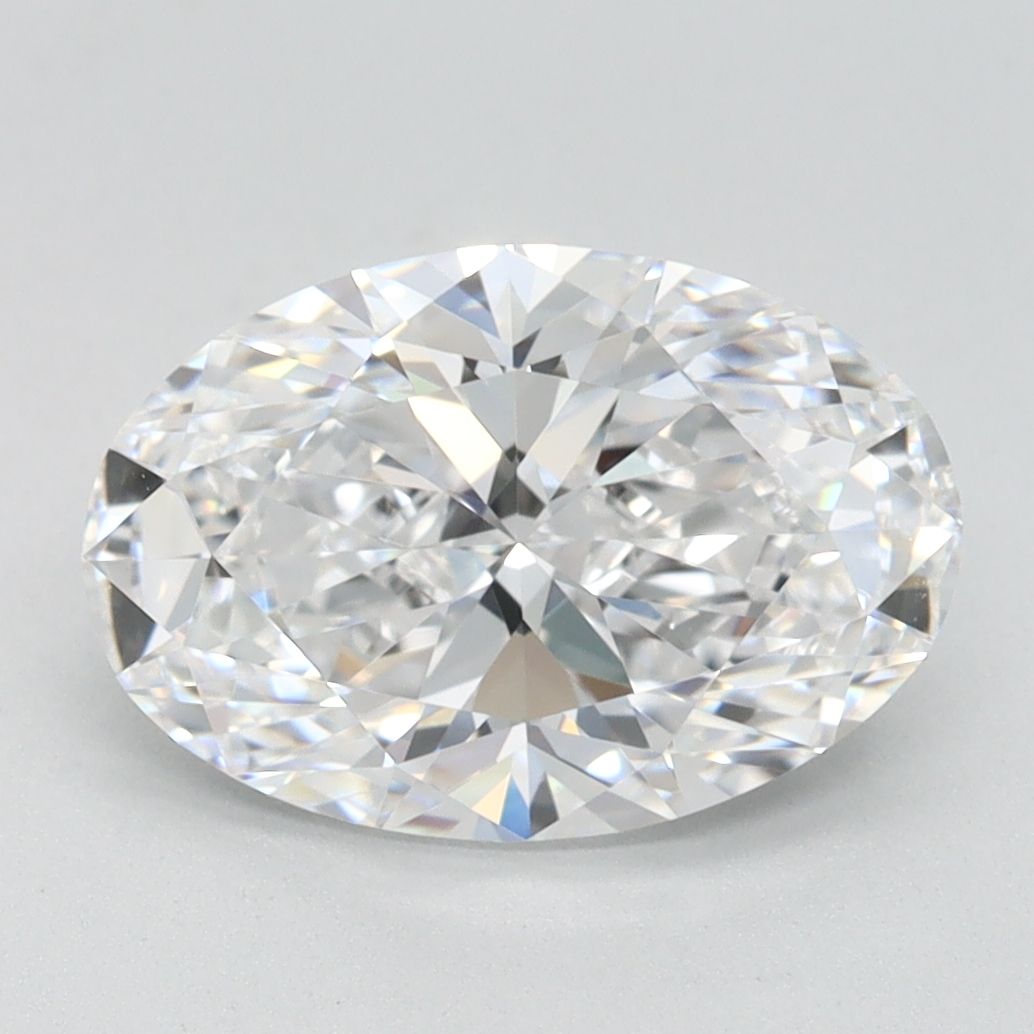 2.08 ct. oval Lab Grown Diamond front image