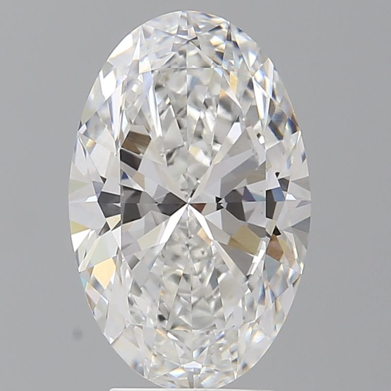 4.08 ct. oval Lab Grown Diamond front image