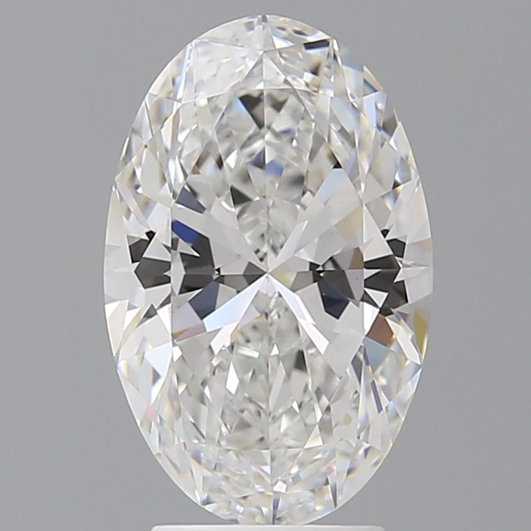 3.53 ct. oval Lab Grown Diamond front image