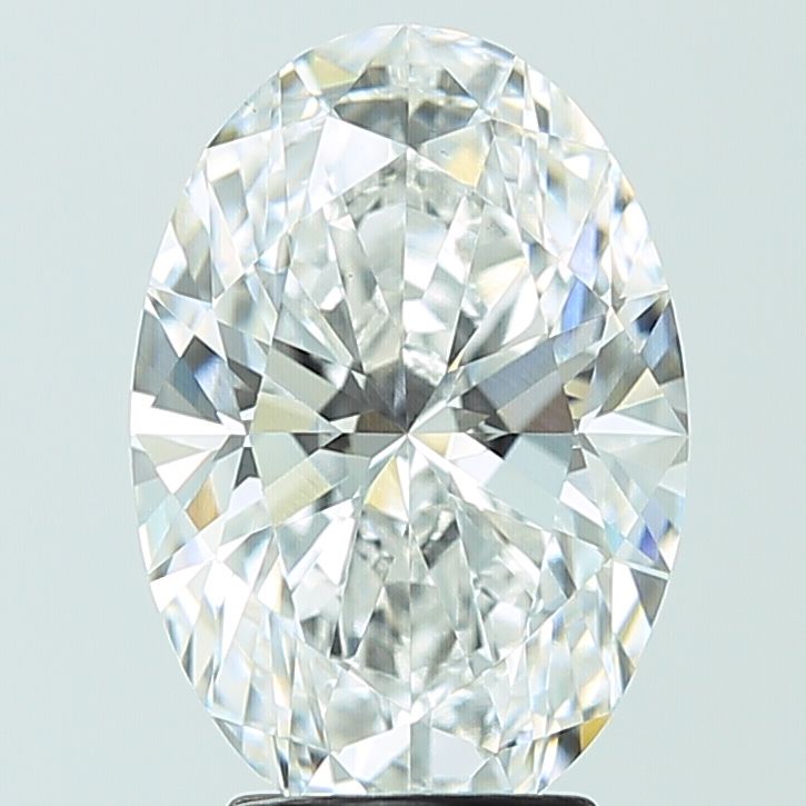 4.08 ct. oval Lab Grown Diamond front image