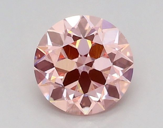 0.57 CT Fancy Vivid Pink OLD EUROPEAN CUT