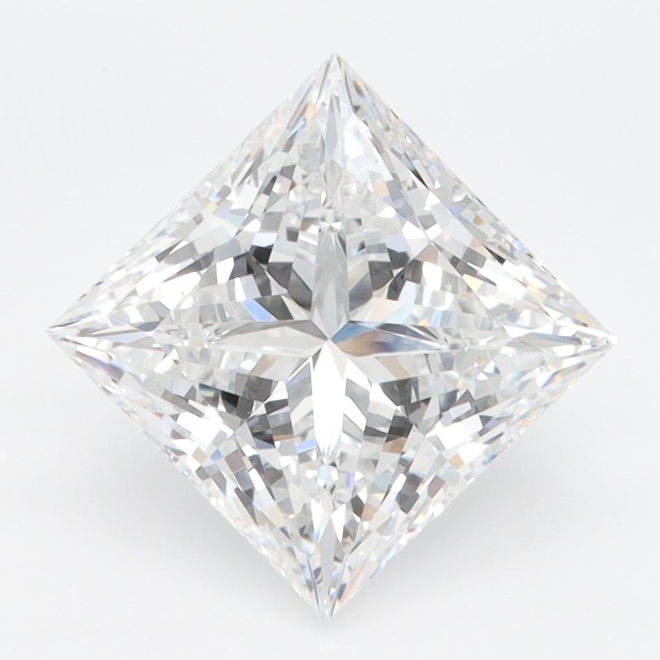 3.08 ct. princess Lab Grown Diamond front image