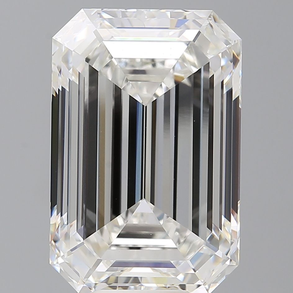 11.59 ct. emerald Lab Grown Diamond front image