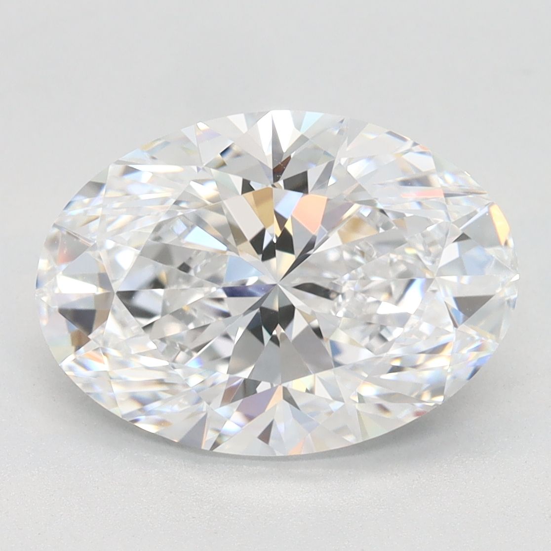 3.37 ct. oval Lab Grown Diamond front image