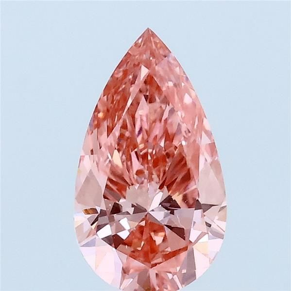 0.92 CT Fancy Vivid Pink PEAR