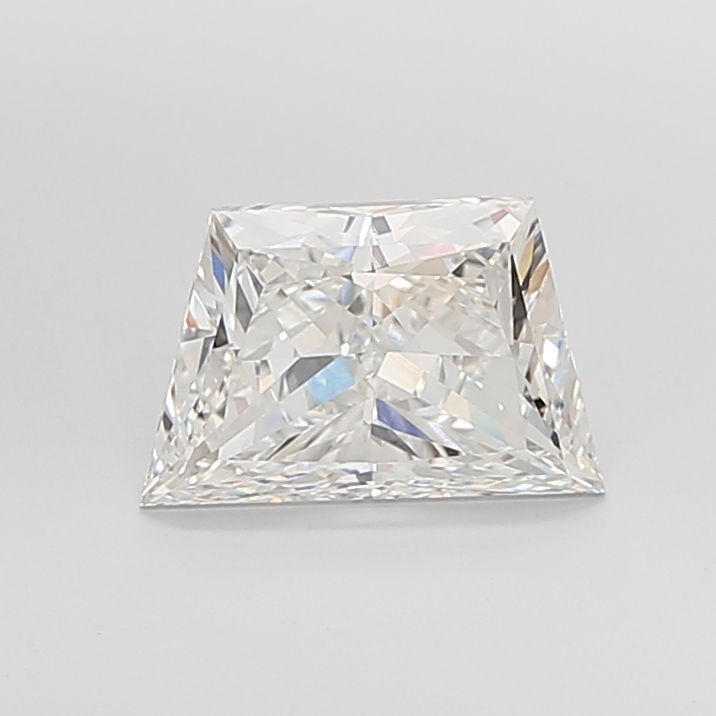 4.11 ct lab-grown Trapezoid Diamond