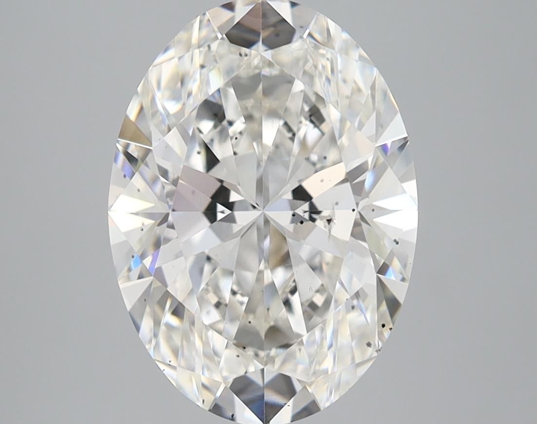 3.78 ct. oval Lab Grown Diamond front image