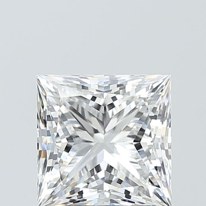 3.10 ct. princess Lab Grown Diamond front image