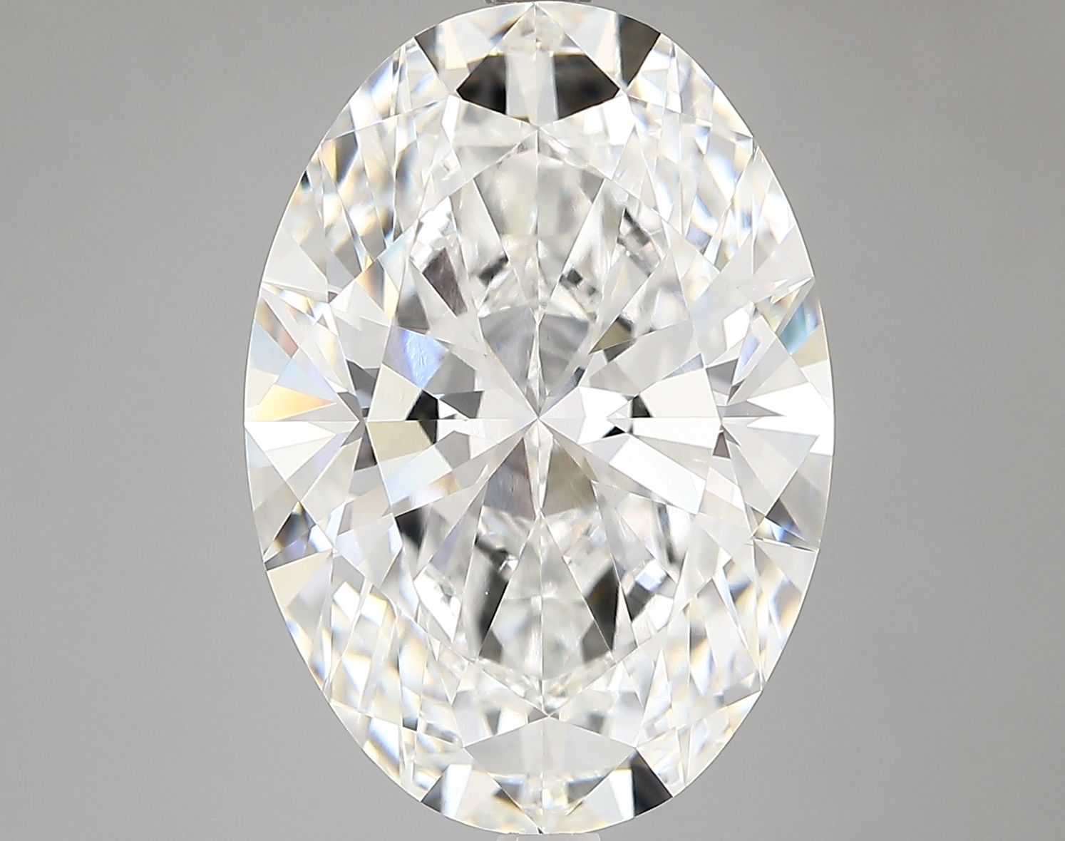 7.12 ct. oval Lab Grown Diamond front image