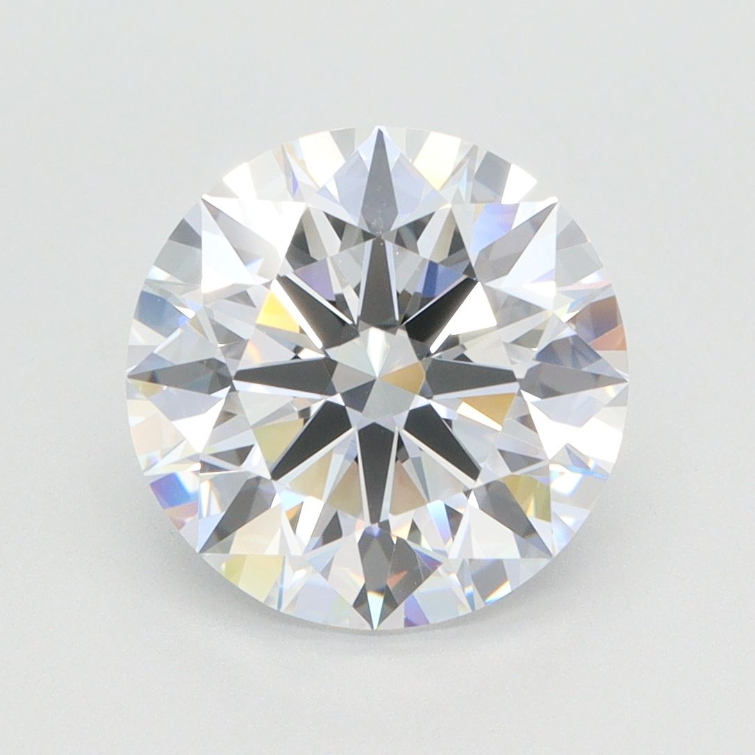 Diamant Rond 3.17 ct - Couleur D - Pureté VVS1