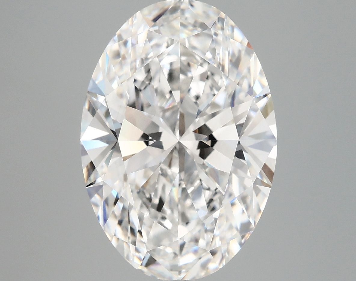 5.09 ct. oval Lab Grown Diamond front image