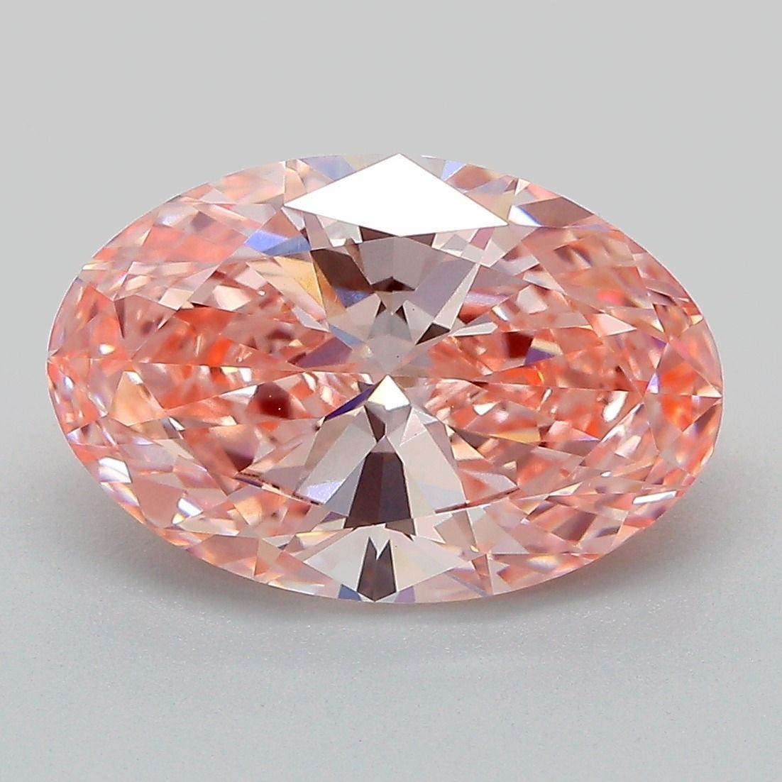 4.17 ct. oval Lab Grown Diamond front image