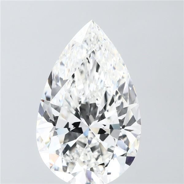 7.08 ct. pear Lab Grown Diamond front image