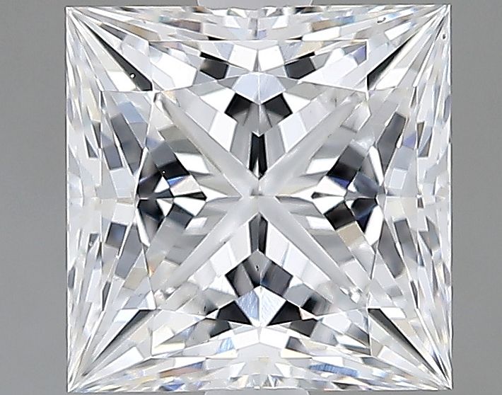 2.01 ct. princess Lab Grown Diamond front image