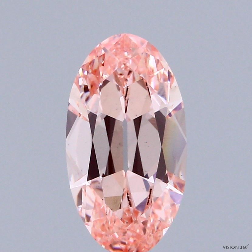 2.01 ct. oval Lab Grown Diamond front image