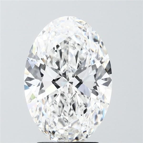 3.09 ct. oval Lab Grown Diamond front image