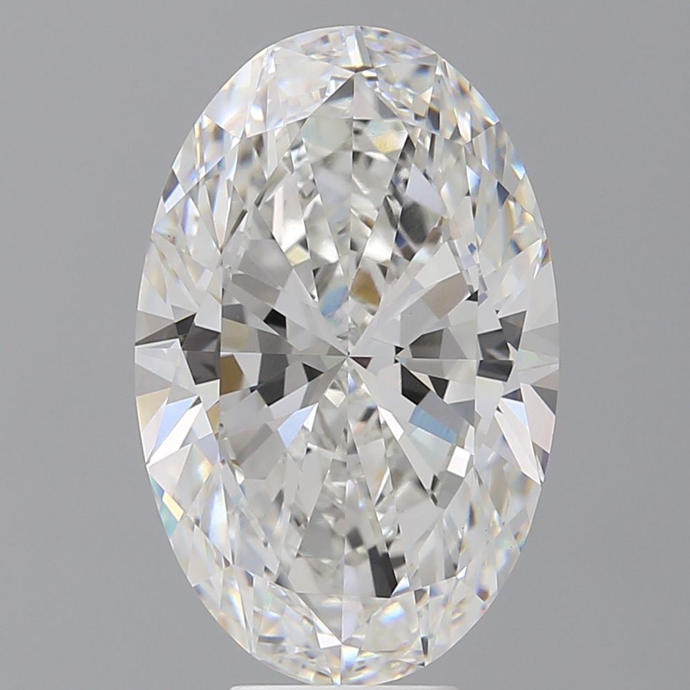 8.05 ct. oval Lab Grown Diamond front image