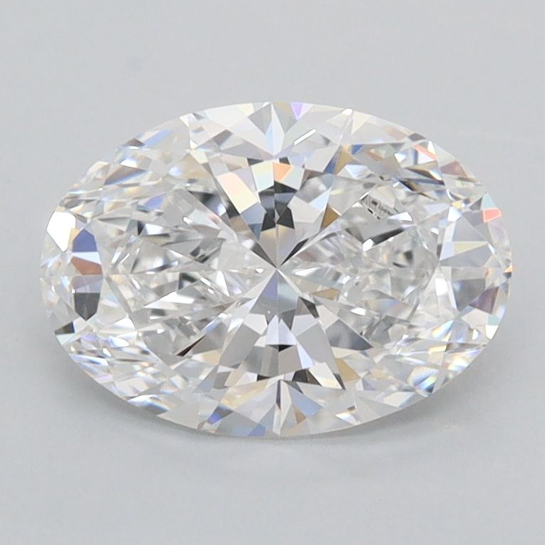 1.43 ct. oval Lab Grown Diamond front image