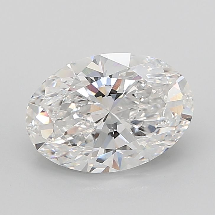 6.06 ct. oval Lab Grown Diamond front image