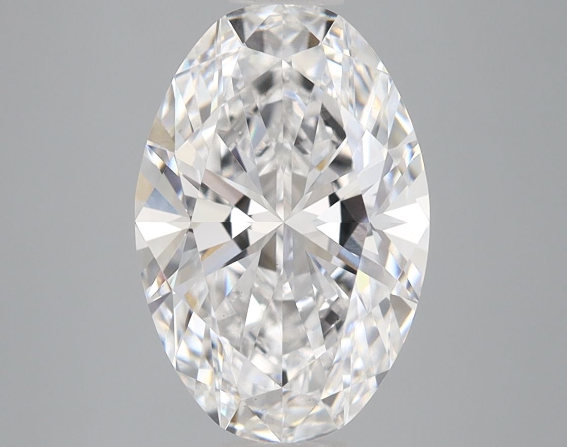 3.04 ct. oval Lab Grown Diamond front image