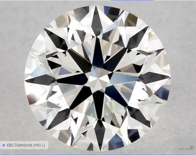 0.54 ct Round diamond