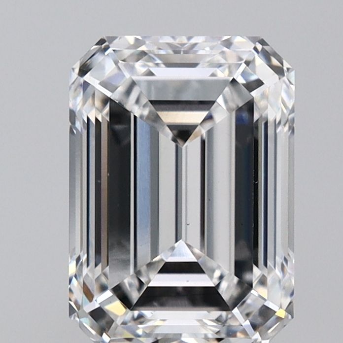 2.84 ct. emerald Lab Grown Diamond front image