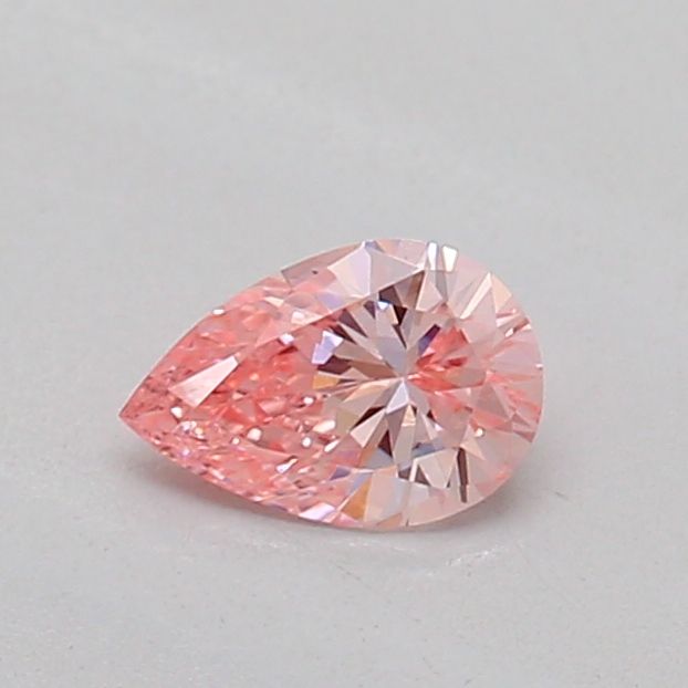 0.2 CT Fancy Vivid Pink PEAR