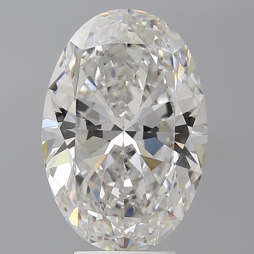 5.52 ct. oval Lab Grown Diamond front image
