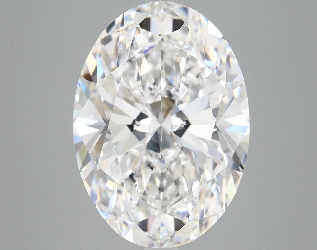 5.05 ct. oval Lab Grown Diamond front image