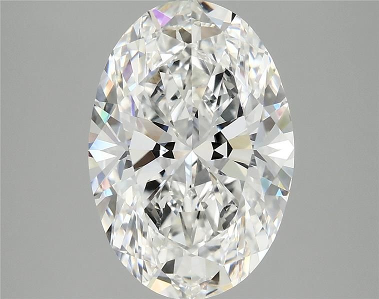 3.72 ct. oval Lab Grown Diamond front image