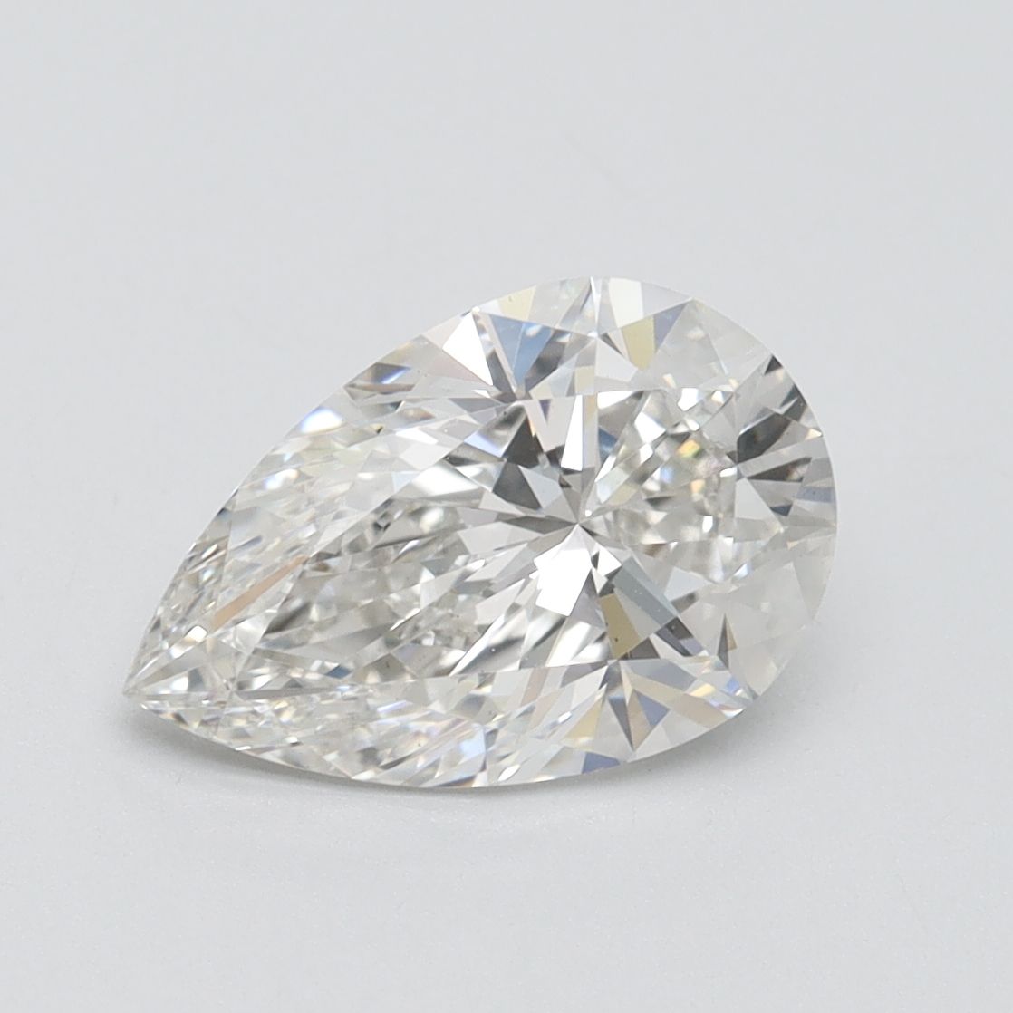 2.10 ct. pear Lab Grown Diamond front image