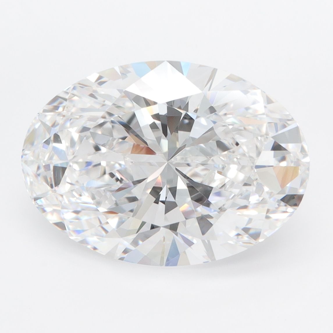 5.04 ct. oval Lab Grown Diamond front image