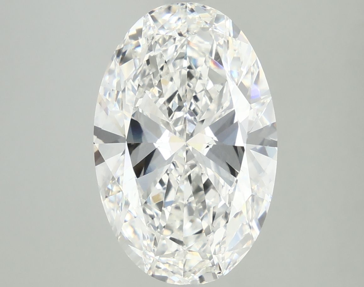 4.99 ct. oval Lab Grown Diamond front image
