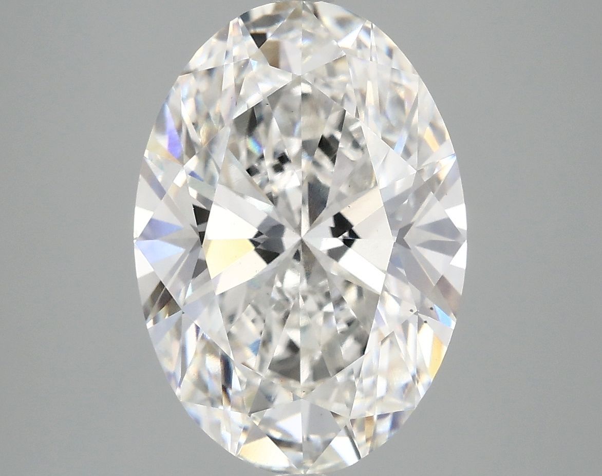 5.08 ct. oval Lab Grown Diamond front image