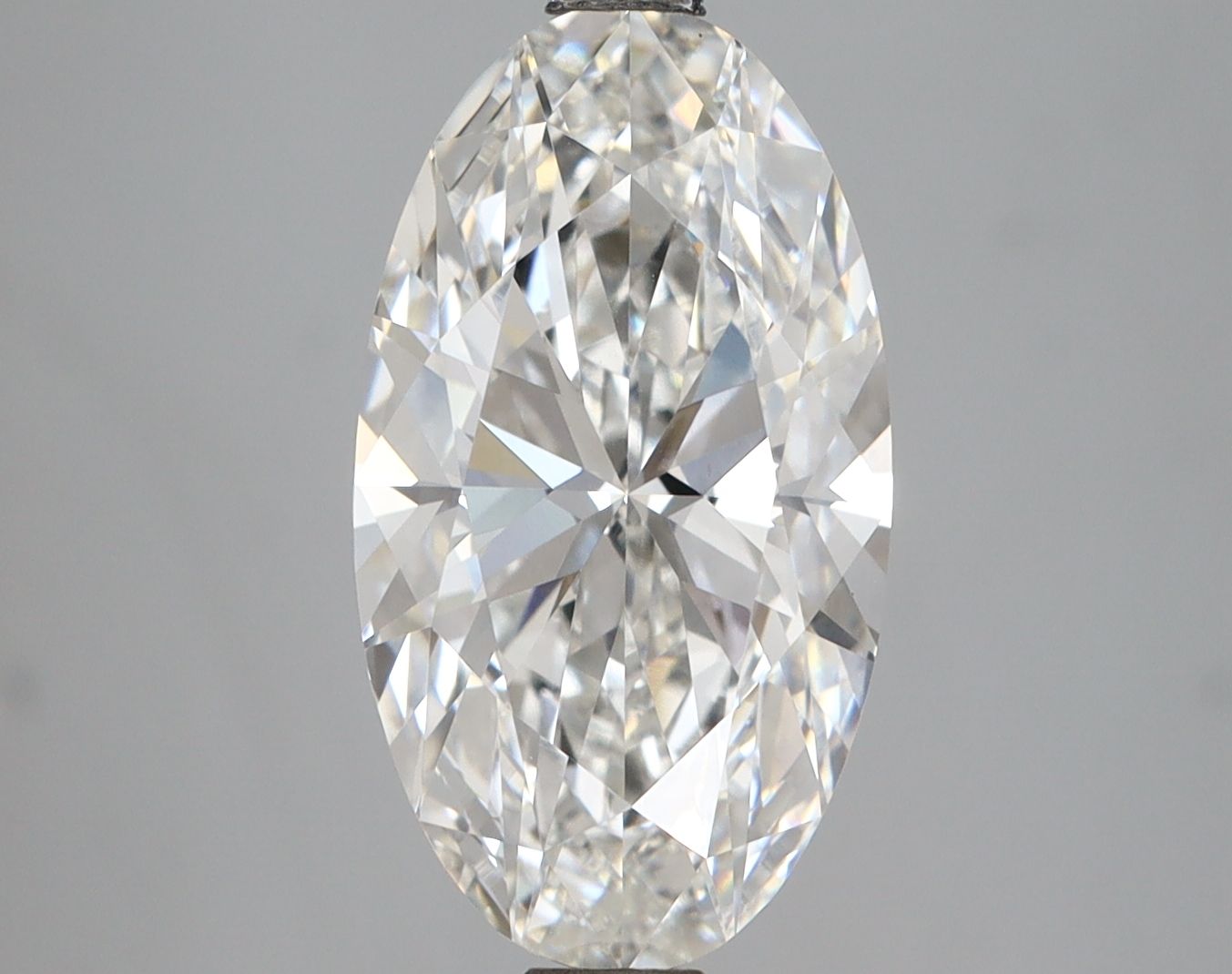 3.80 ct. oval Lab Grown Diamond front image