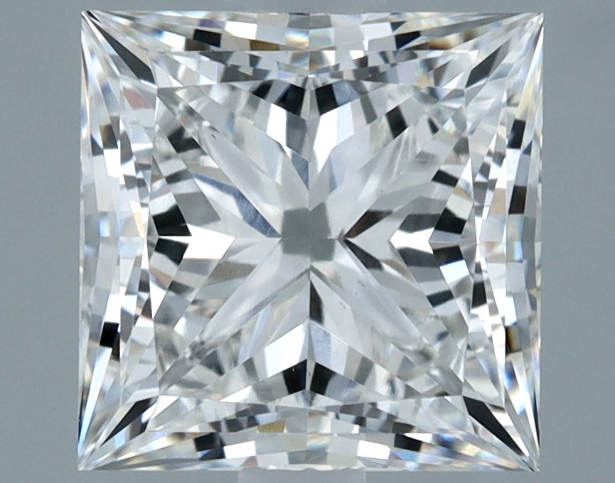 1.74 ct. princess Lab Grown Diamond front image