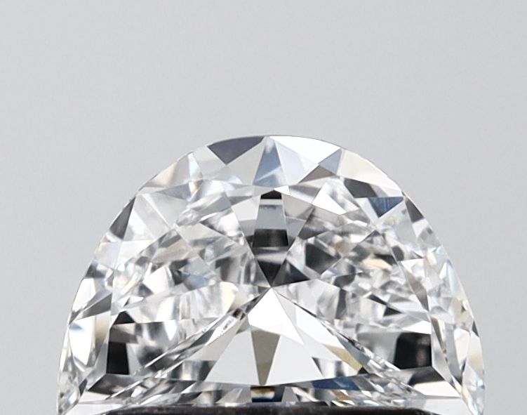 0.76 ct lab-grown Half moon Diamond