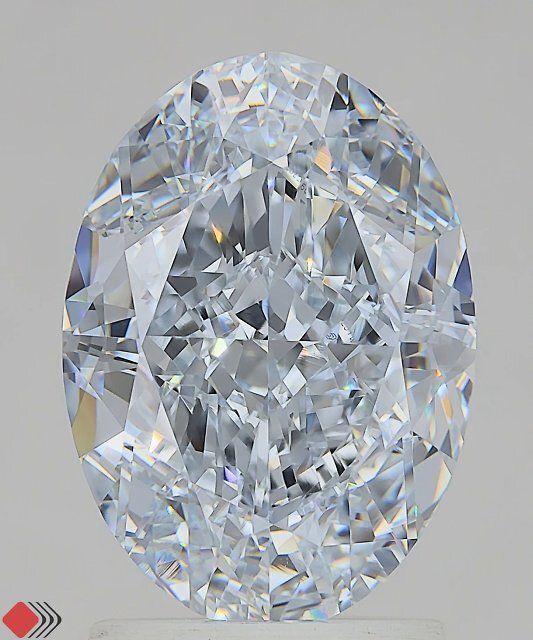 3.09 ct. oval Lab Grown Diamond front image