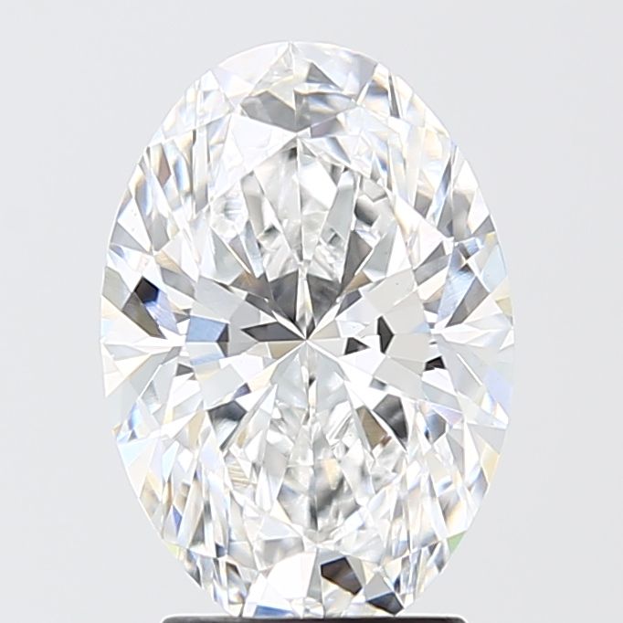 3.08 ct. oval Lab Grown Diamond front image