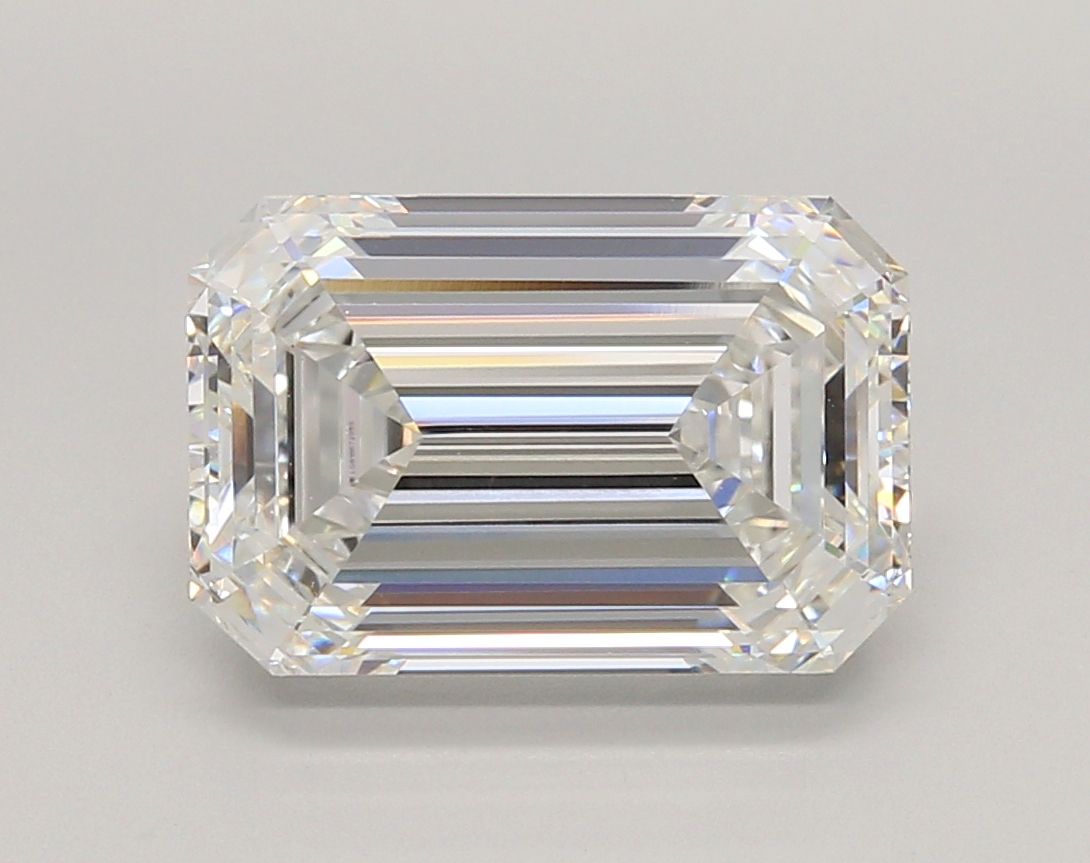 5.04 ct. emerald Lab Grown Diamond front image