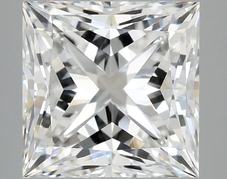 4.15 ct. princess Lab Grown Diamond front image