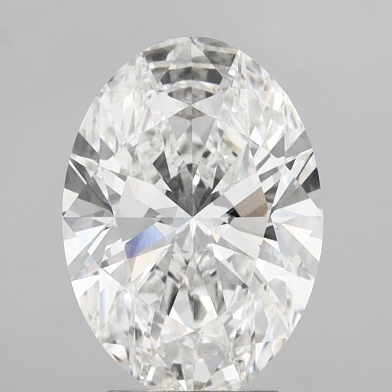 4.01 ct. oval Lab Grown Diamond front image