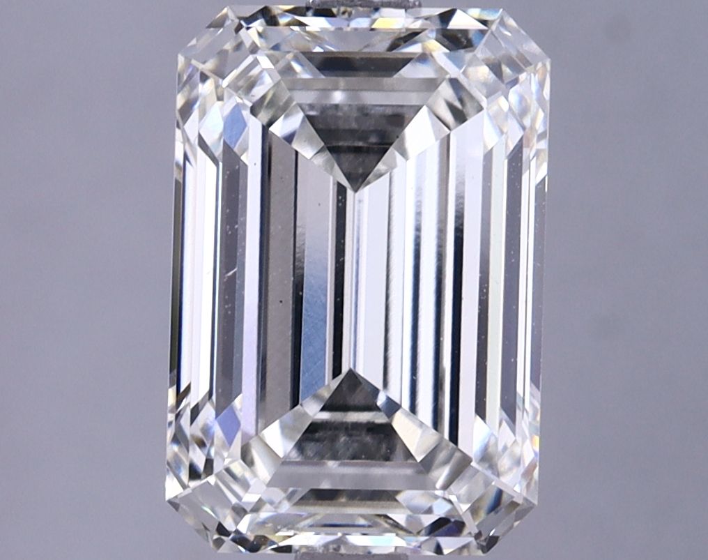 3.77 ct. emerald Lab Grown Diamond front image