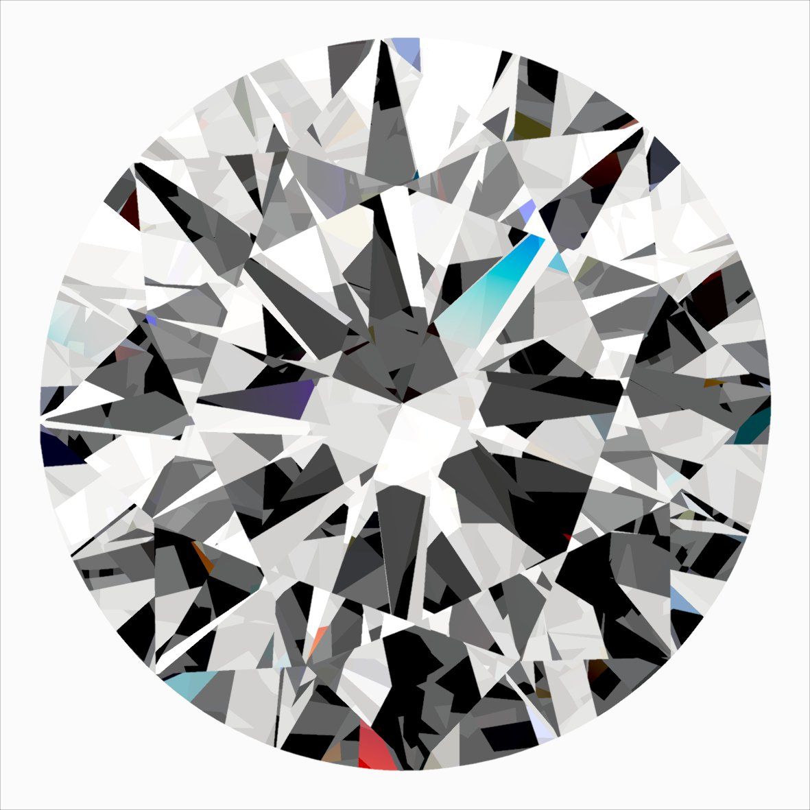 0.32 ct Round diamond