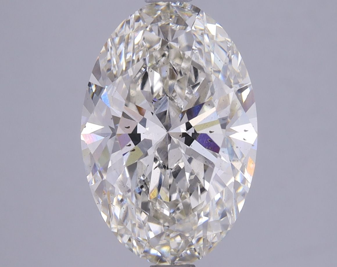3.50 ct. oval Lab Grown Diamond front image