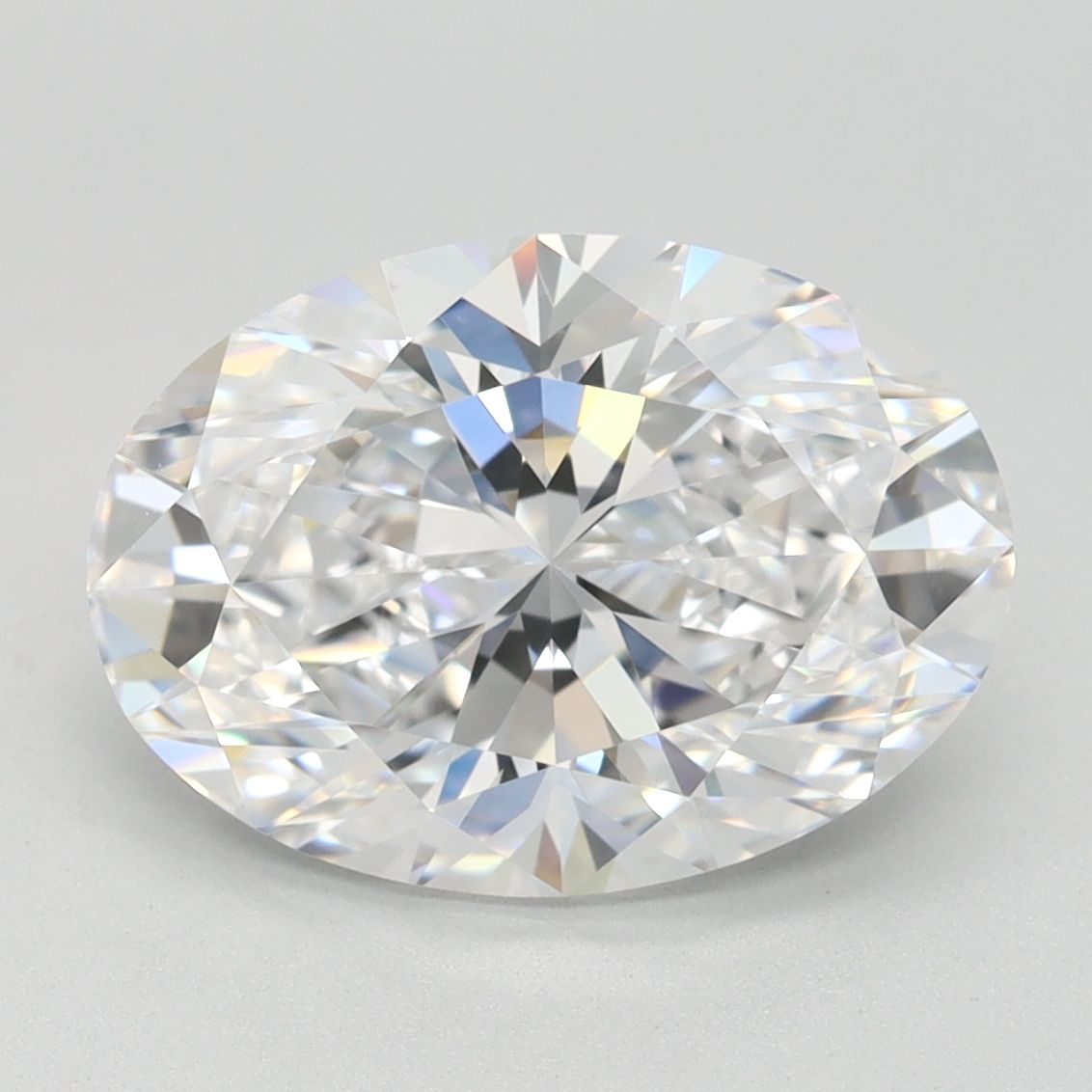 3.08 ct. oval Lab Grown Diamond front image
